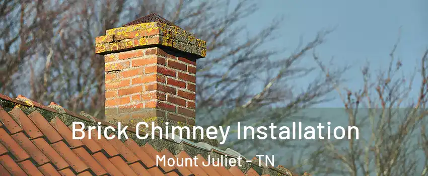  Brick Chimney Installation Mount Juliet - TN
