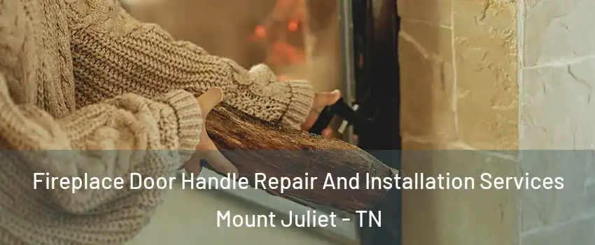  Fireplace Door Handle Repair And Installation Services Mount Juliet - TN