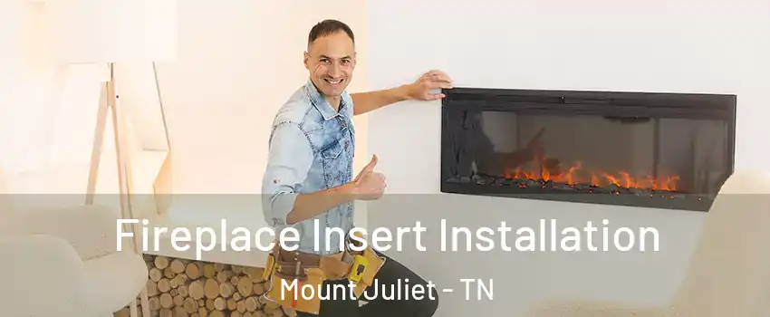  Fireplace Insert Installation Mount Juliet - TN