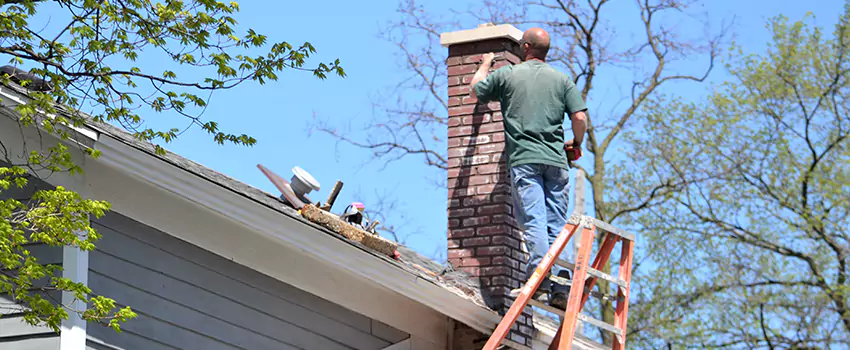 Vinyl and PVC Chimney Flashing Installation in Mount Juliet, TN